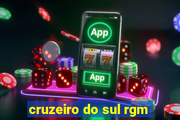 cruzeiro do sul rgm